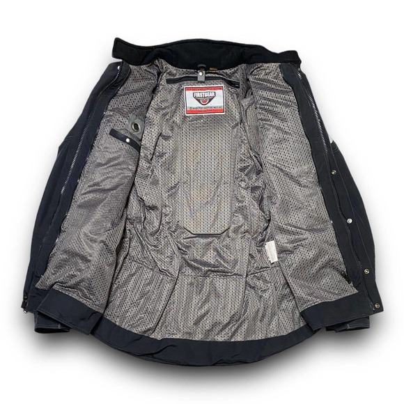 First Gear Mens Kilimanjaro Hypertex Padded Heavy Motorcycle Jacket Size 2XLT - Picture 4 of 14